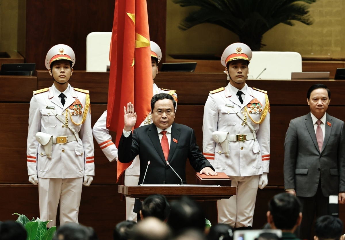 Lãnh đạo các nước chúc mừng Chủ tịch Quốc hội Trần Thanh Mẫn
